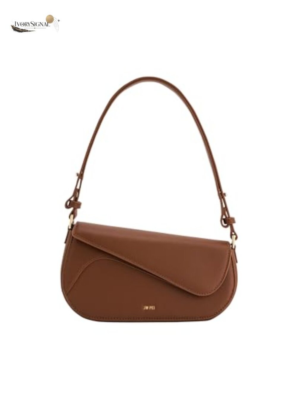JW PEI Womens Addisyn Vegan Leather Shoulder Bag Satchel Magnetic Closure Fits